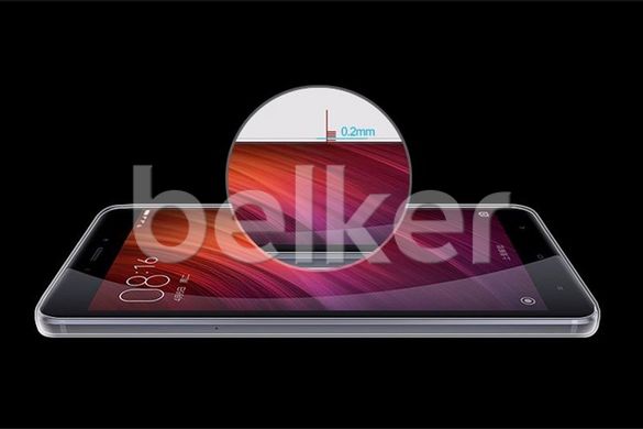 Силиконовый чехол для Xiaomi Redmi Note 4 Remax незаметный Черный смотреть фото | belker.com.ua
