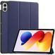 Чехол для Xiaomi Redmi Pad 2 Pro 12.1 Moko кожаный Темно синий