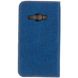 Чехол книжка для Samsung Galaxy J1 2016 (J120) Goospery Canvas Синий Темно-синий в магазине belker.com.ua