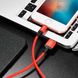 Кабель Lightning USB для iPhone iPad Hoco X14 Times Speed 1 метр Красный в магазине belker.com.ua