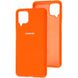 Оригинальный чехол для Samsung Galaxy A12 (SM-A125) Soft case Оранжевый смотреть фото | belker.com.ua