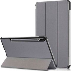 Чехол для Samsung Galaxy Tab S9 11 (SM-X710) Moko кожаный Серый