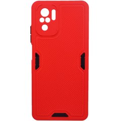 Противоударный чехол для Redmi Note 10 LikGus Ribed Красный смотреть фото | belker.com.ua