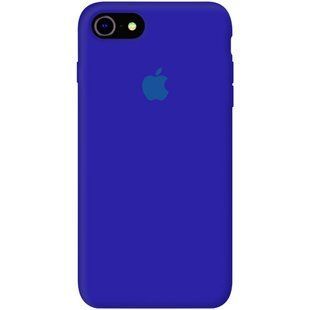 Чехол для iPhone 8 Silicone Case (replica) Ультрамарин смотреть фото | belker.com.ua