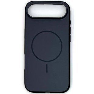 Чехол iPhone 17 Air Armor Matte Magnet double color Черный