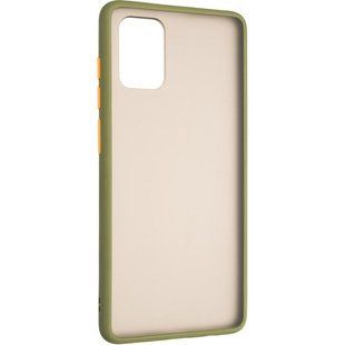 Противоударный чехол для Samsung Galaxy A71 A715 LikGus Зелёный смотреть фото | belker.com.ua