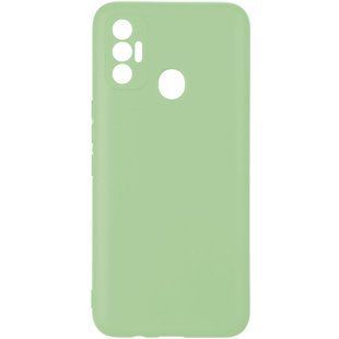 Противоударный чехол для Tecno Spark 7 Full soft case Салатовый смотреть фото | belker.com.ua