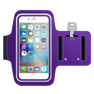 Спортивный чехол на руку для iPhone 8/7/6s/6/X/Xs Belkin ArmBand Фиолетовый