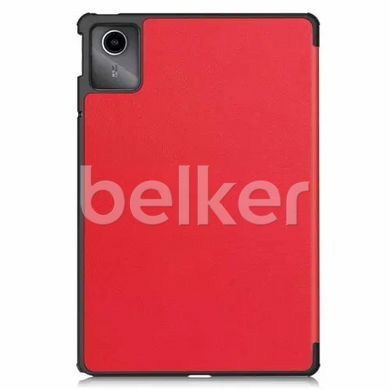 Чехол для Lenovo Xiaoxin Pad 2024 Moko кожаный Красный