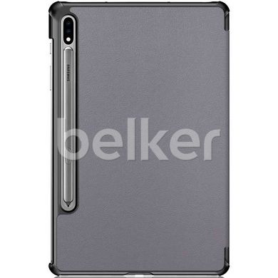 Чехол для Samsung Galaxy Tab S9 11 (SM-X710) Moko кожаный Серый