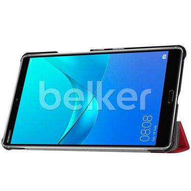 Чехол для Huawei MediaPad M5 8.4 Moko кожаный Красный смотреть фото | belker.com.ua