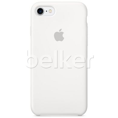 Чехол для iPhone 8 Apple Silicone Case Белый смотреть фото | belker.com.ua