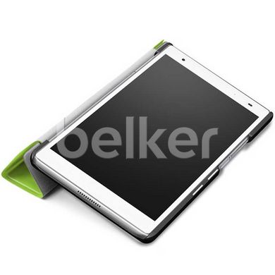 Чехол для Lenovo Tab 4 8 Plus TB-8704 Moko кожаный Зелёный смотреть фото | belker.com.ua