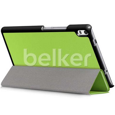 Чехол для Lenovo Tab 4 8 Plus TB-8704 Moko кожаный Зелёный смотреть фото | belker.com.ua
