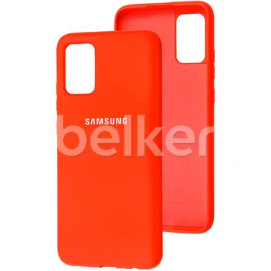 Чехол для Samsung Galaxy A02s (A025) Full Soft Case Красный смотреть фото | belker.com.ua