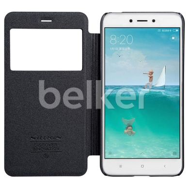 Чехол книжка для Xiaomi Redmi 4x Nillkin Spark Черный смотреть фото | belker.com.ua