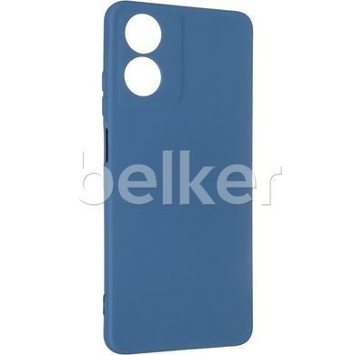 Чехол на Motorola E14 Full soft case Синий
