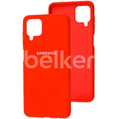 Оригинальный чехол для Samsung Galaxy A12 (SM-A125) Soft case Красный смотреть фото | belker.com.ua