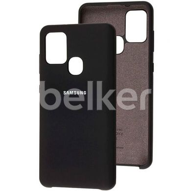 Оригинальный чехол для Samsung Galaxy A21s A217 Soft Case Черный смотреть фото | belker.com.ua