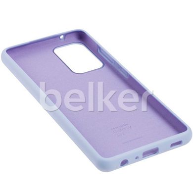 Оригинальный чехол для Samsung Galaxy A72 (A725) Soft case Сиреневый смотреть фото | belker.com.ua