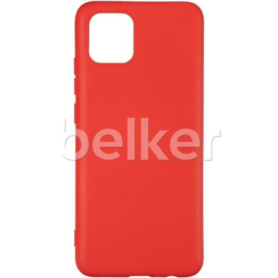 Оригинальный чехол для Samsung Galaxy A03 (A035) Full Soft Case Красный смотреть фото | belker.com.ua