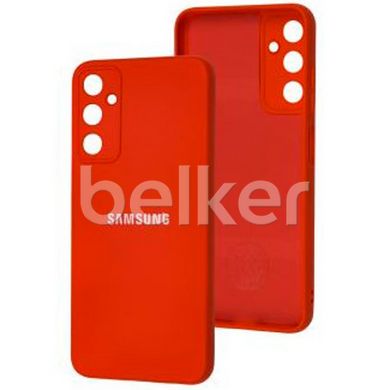 Оригинальный чехол для Samsung Galaxy A05s (A057) Silicone case Красный