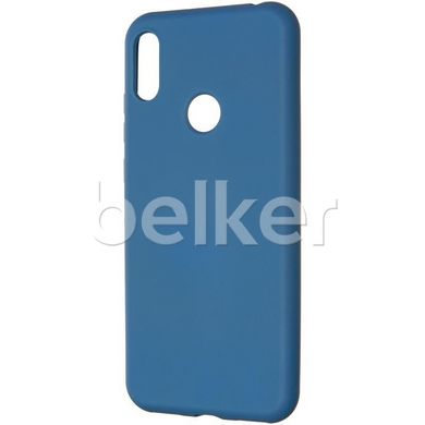 Противоударный чехол для Huawei Y6s Full soft case Синий смотреть фото | belker.com.ua