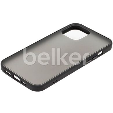 Противоударный чехол для iPhone 12 LikGus Черный смотреть фото | belker.com.ua