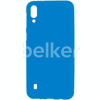 Силиконовый чехол для Samsung Galaxy M10 2019 (M105) Belker Синий смотреть фото | belker.com.ua