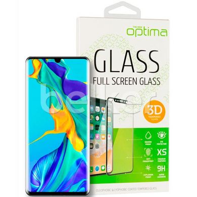 Защитное стекло для Huawei P30 Pro Optima 3D Черный смотреть фото | belker.com.ua
