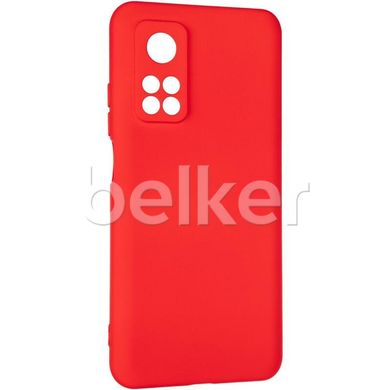 Защитный чехол для Xiaomi Mi 10T Full Soft case Красный смотреть фото | belker.com.ua