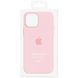 Чехол для iPhone 13 Mini Silicone Case with MagSafe (AAA) Розовый