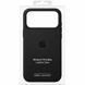 Чехол для iPhone 17 Pro Max Leather Case with MagSafe (replica) Черный в магазине belker.com.ua