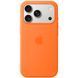 Чехол для iPhone 17 Pro Max Silicone Case (replica) Оранжевый
