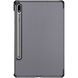 Чехол для Samsung Galaxy Tab S9 11 (SM-X710) Moko кожаный Серый в магазине belker.com.ua