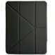 Чехол iPad Pro 13 2024 Logfer Origami Smart New Pencil Groove Черный
