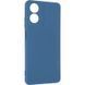 Чехол на Motorola E14 Full soft case Синий в магазине belker.com.ua