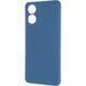 Чехол на Motorola E14 Full soft case Синий в магазине belker.com.ua