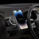 Магнитный держатель для iPhone с беспроводной зарядкой на вентиляцию Momax Q.Mag Mount 5 15W Черный в магазине belker.com.ua