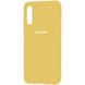 Защитный чехол для Samsung Galaxy A50s A507 Original Soft Case Жёлтый в магазине belker.com.ua