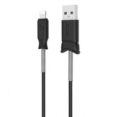 Кабель Lightning USB для iPhone iPad Hoco X24 Pisces Черный