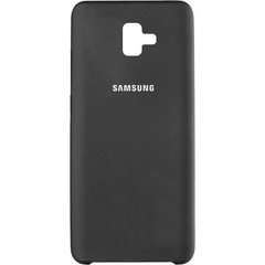 Оригинальный чехол для Samsung Galaxy J6 2018 (J600) Soft Case Черный смотреть фото | belker.com.ua