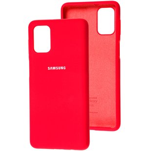 Оригинальный чехол для Samsung Galaxy M31s (M317) Soft case Малиновый смотреть фото | belker.com.ua