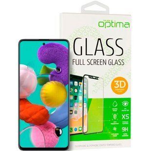 Защитное стекло для Samsung Galaxy A51 (A515) Optima 3D Черный смотреть фото | belker.com.ua