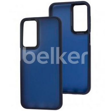 Чехол для Samsung Galaxy M14 (M146) Lyon Frosted case Синий