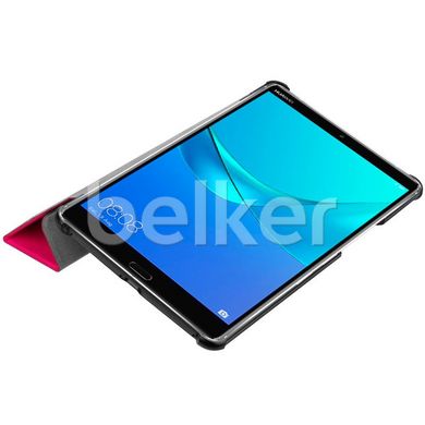 Чехол для Huawei MediaPad M5 8.4 Moko кожаный Малиновый смотреть фото | belker.com.ua