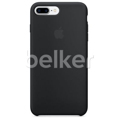 Чехол для iPhone 8 Plus Apple Silicone Case Черный смотреть фото | belker.com.ua