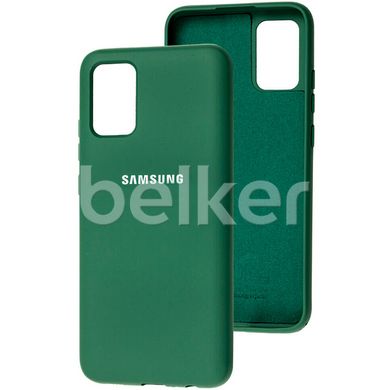 Чехол для Samsung Galaxy A02s (A025) Full Soft Case Зелёный смотреть фото | belker.com.ua