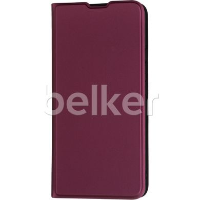 Чехол книжка для Xiaomi Redmi Note 13 4G Book Cover Gelius Shell Case Бордовый смотреть фото | belker.com.ua