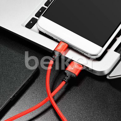Кабель USB Type-C Hoco X14 Times Speed 1 метр Красный